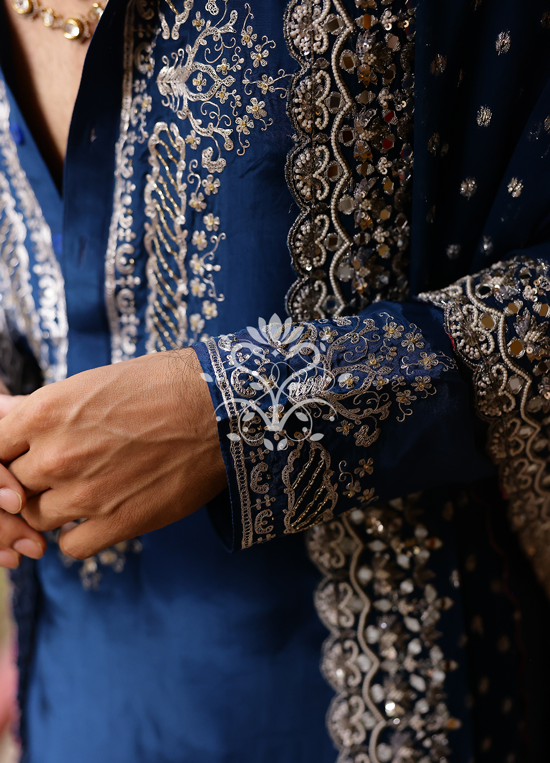 Wrapped in midnight dreams and heirloom grace.
