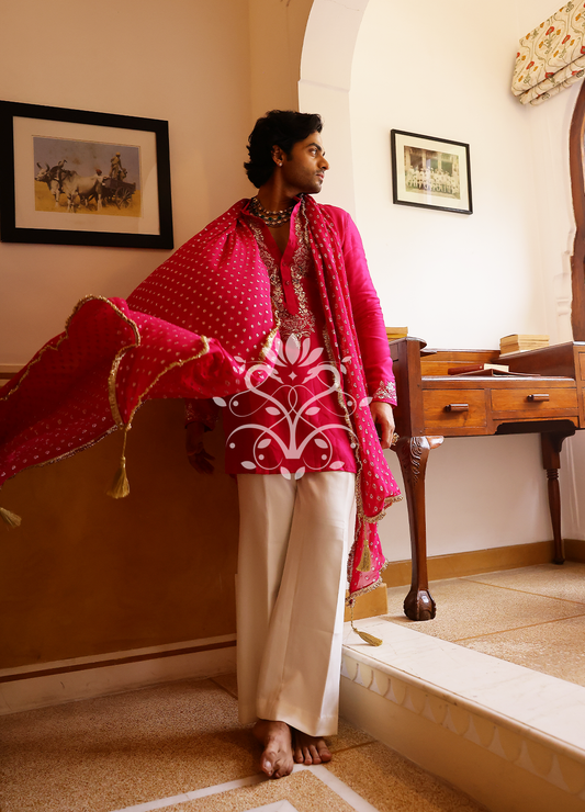Jaipur dreams in silk.
