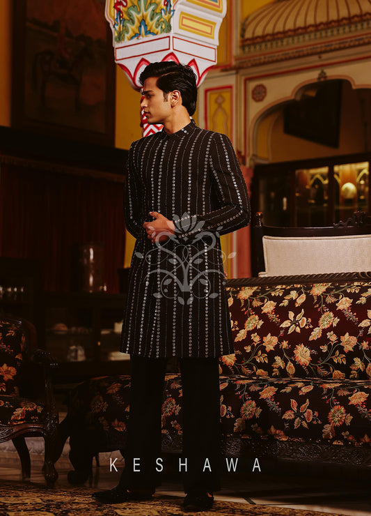 Black Endo Indo-Western: Style Refined